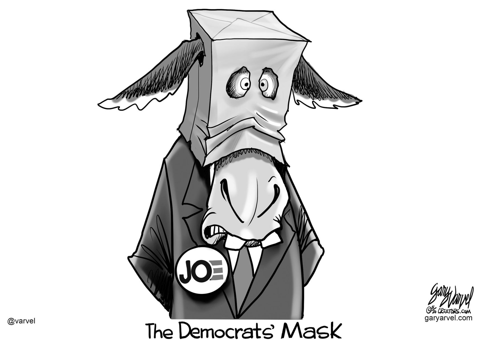 The Democrats' mask